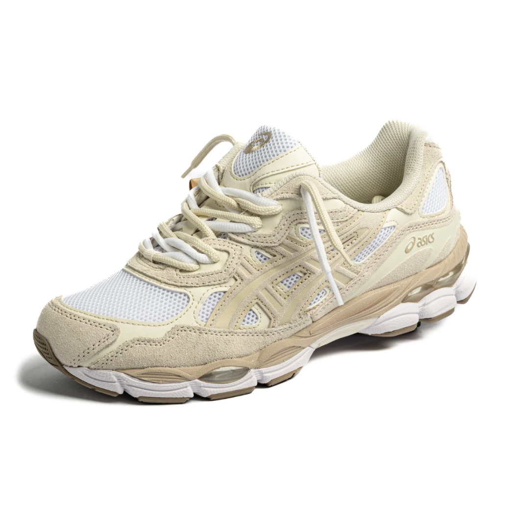 Sneakersy Gel Kremowe